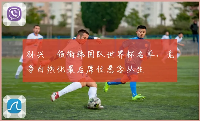 孙兴慜领衔韩国队世界杯名单，竞争白热化最后席位悬念丛生